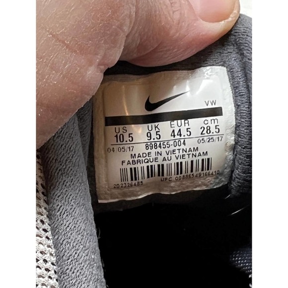 Nike Air Precision 898455-004 Gray Shoes - Picture 9 of 9